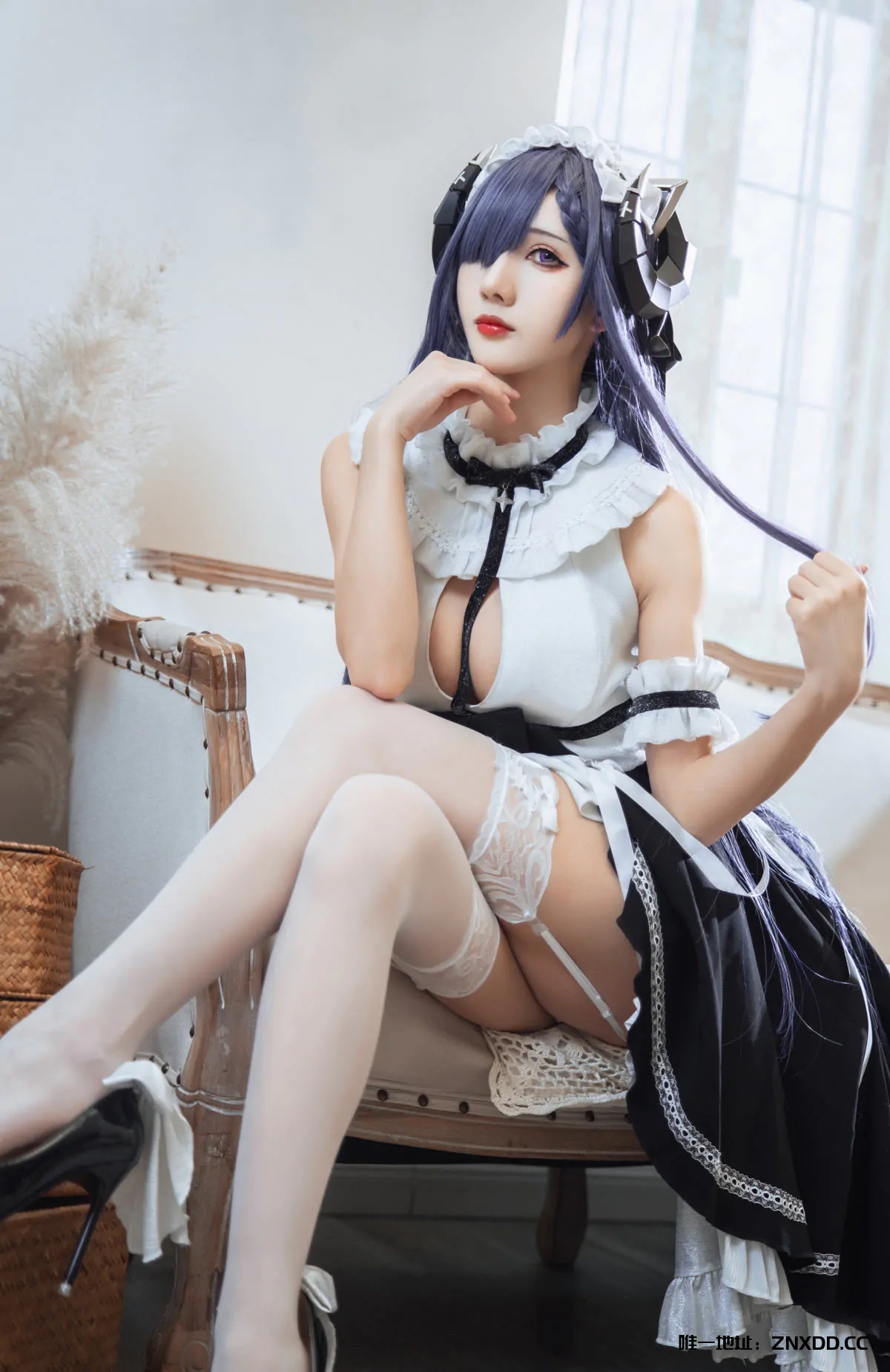 谁懂啊！这个虚拟偶像也太治愈了吧💜masaki雅祈 写真合集[10套][持续更新]-XDM