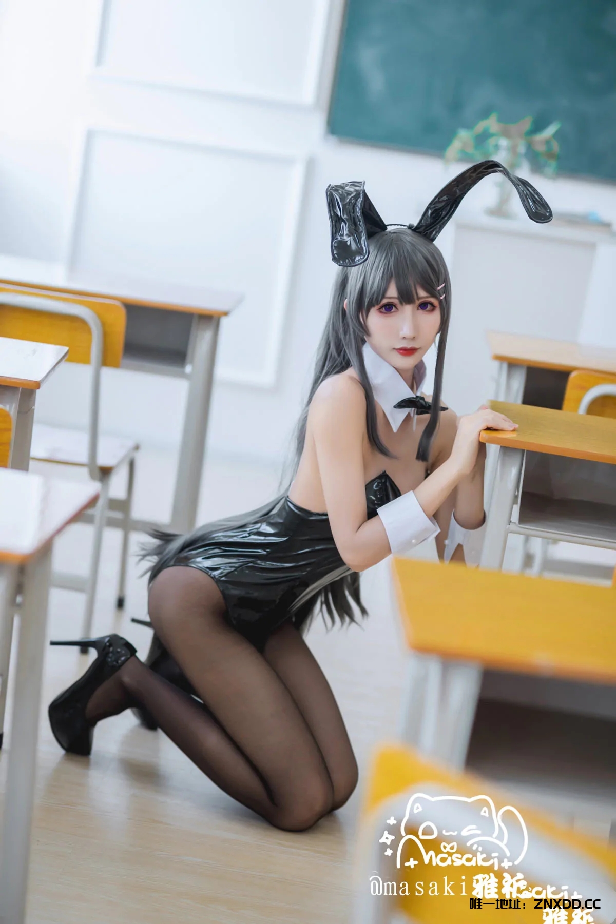 图片[8]-谁懂啊！这个虚拟偶像也太治愈了吧💜masaki雅祈 写真合集[10套][持续更新]-XDM